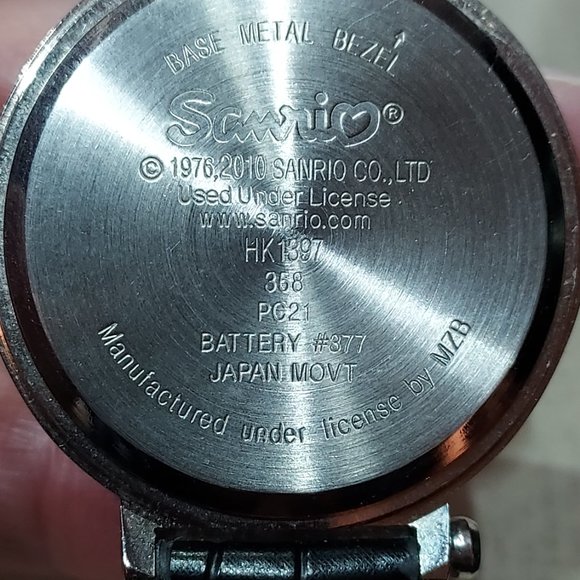 2010 Sanrio Hello Kitty Pink and white rhinestone watch: Working - Picture 6 of 11